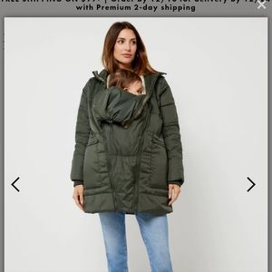 Modern Eternity 3in 1 puffer maternity coat